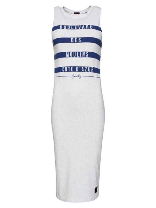 Superdry - Marina Stripe Midi Kleid