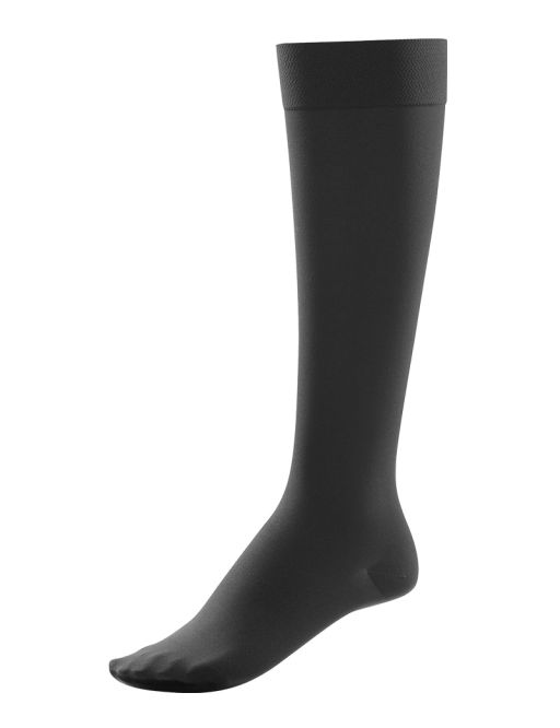ITEM m6 - Knee High Kniestrümpfe Soft Touch schwarz