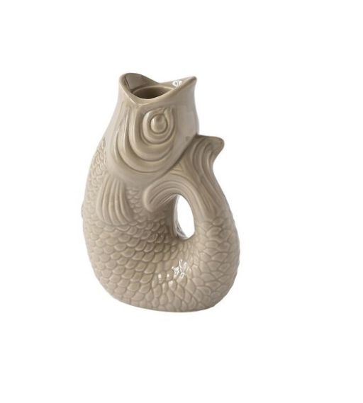 Kerzenhalter Monsieur Carafon Fisch S sandstone