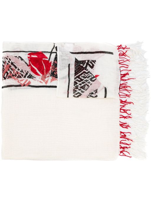 Dorothee Schumacher - Linen Wanderlust Tuch rot