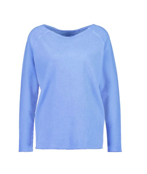 Better Rich - Sweatshirt mit weitem Rundhalsausschnitt Blau
