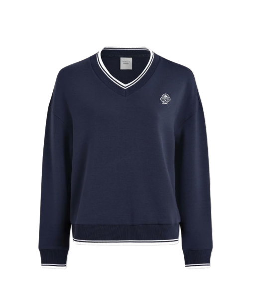Varley - Sweater mit V-Ausschnit navy