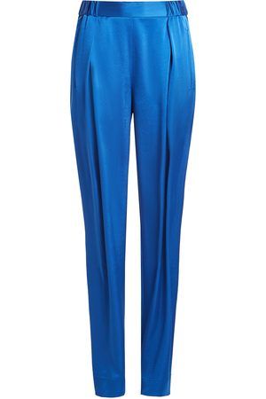 Diane von Fürstenberg - Satin Hose mit weitem Bein