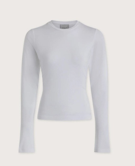 Varley - Langarm-T-Shirt weiss