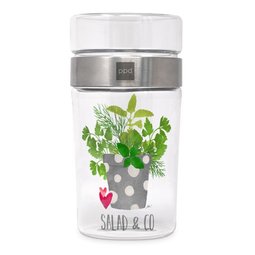 Snack2go Glas "Salad & co"
