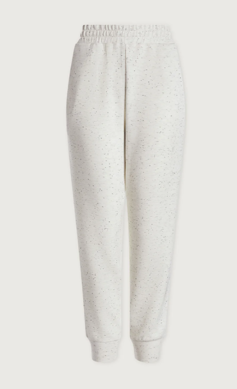 Varley - Sweathose aus Double Soft elfenbein meliert