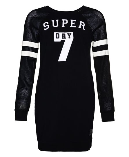 Superdry - College Tribe Sweat Dress black