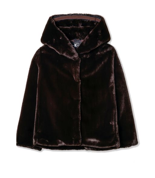 Luisa Cerano - Weiche Kapuzenjacke aus Fake-Fur