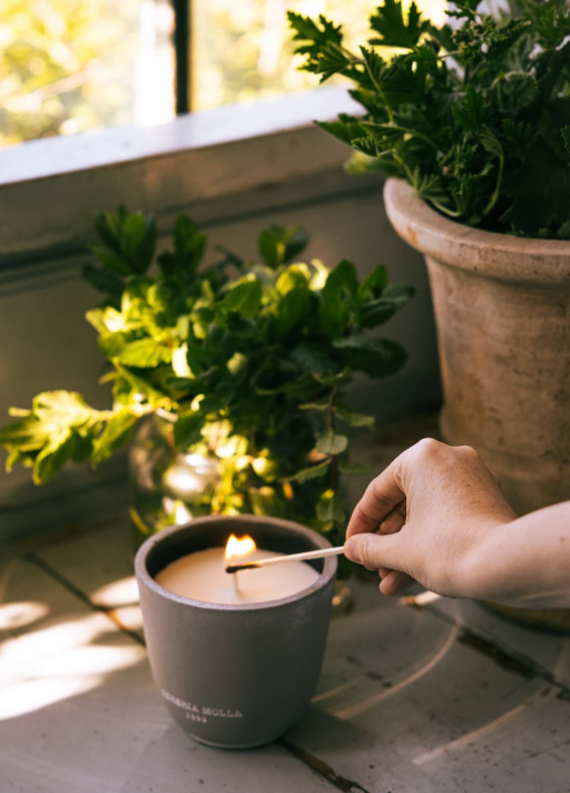 Cereria Molla - Outdoorkerze S Citronella-Mint
