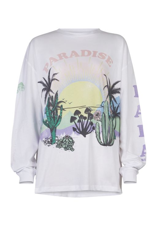 lala Berlin - Langarmshirt Igor Paradise