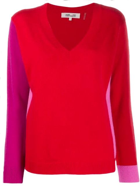 Diane von Furstenberg - Pullover Colour Blocking