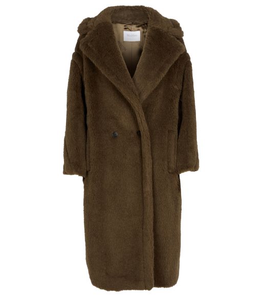 Max Mara - Teddymantel khaki