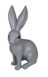 Hase Arlo grau 23,5 cm