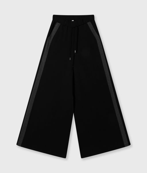 10 Days - Jogger mit sehr weitem Bein black