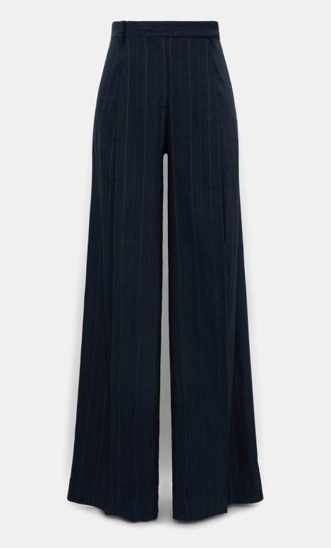 Dorothee Schumacher - Pinstripe Hose mit Bundfalten
