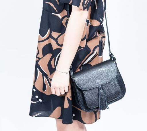 Bling Berlin - Saddle Bag schwarz
