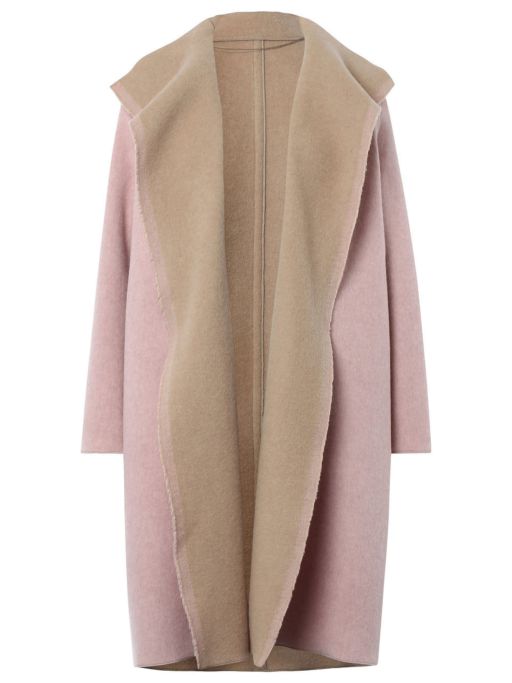 Luisa Cerano - Wendemantel cafe-latte/ blush