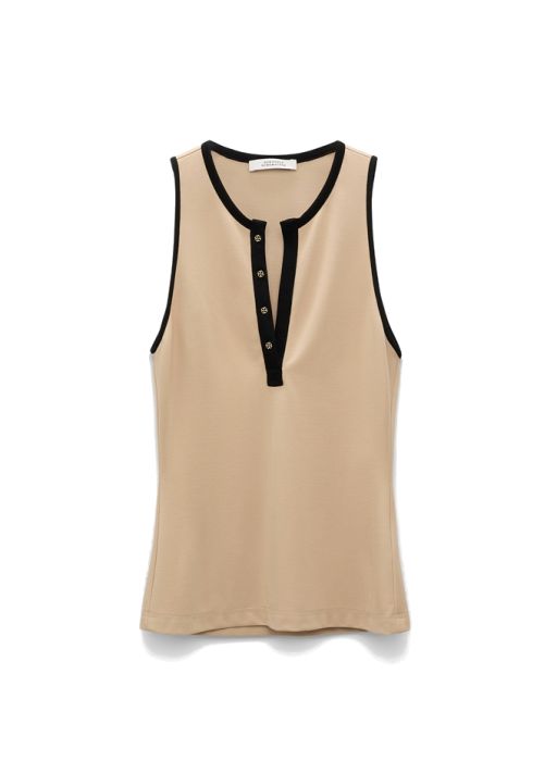 Dorothee Schumacher - Top aus Punto Milano zweifarbig