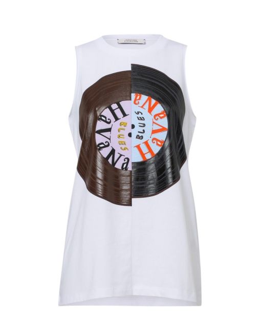 Dorothee Schumacher - Havanna Top mit Print weiß
