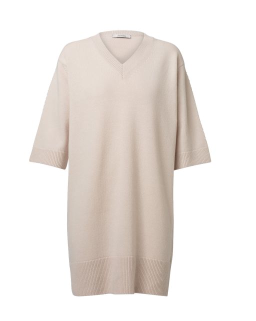 Dorothee Schumacher - Kurzes Strickkleid mit V-Ausschnitt