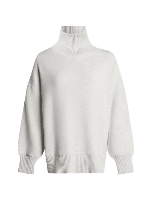 Varley - Stehkragen Sweatshirt mit Strickbündchen