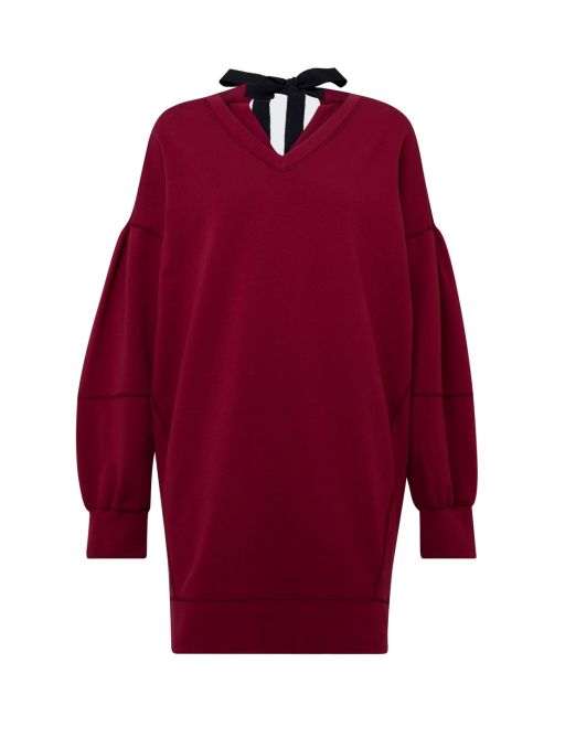 Dorothee Schumacher - Sweatshirt Dress ruby red