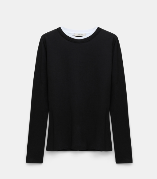 Dorothee Schumacher - Longsleeve mit gedoppeltem Kragen