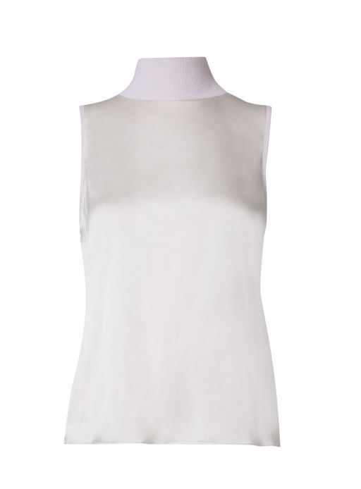 Dorothee Schumacher - Shine Top mit hohem Stehkragen