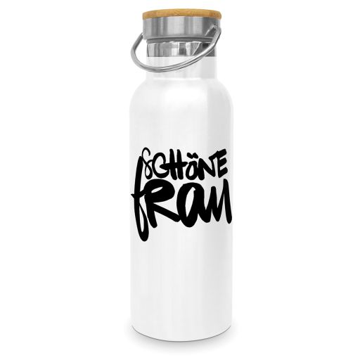 Steel Bottle "Schöne Frau"