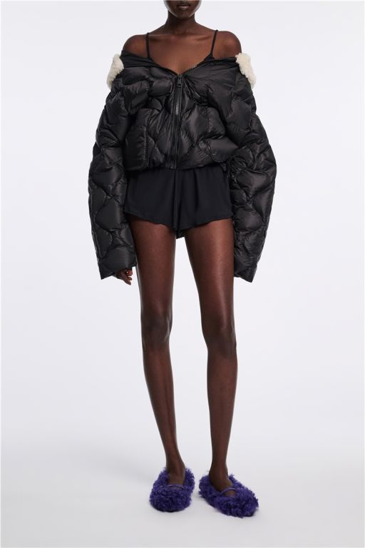 Dorothee Schumacher - Cozy Coolness Daunenjacke pure black