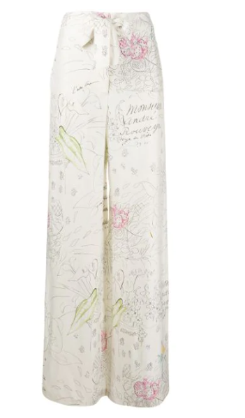 L'AUTRE CHOSE - Bedruckte Hose