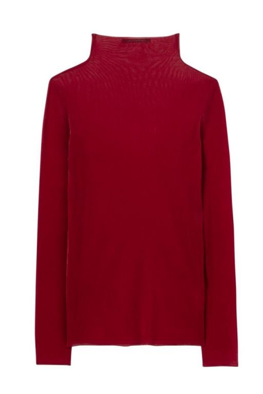 Luisa Cerano - Velvet Rollkragenshirt