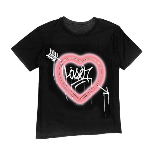 Happiness - T-Shirt Rockettara "Loser" anthrazit