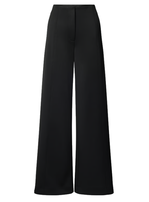 Max Mara - Hose mit weitem Bein black