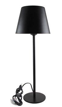Lampe Somerset matt schwarz 18cm