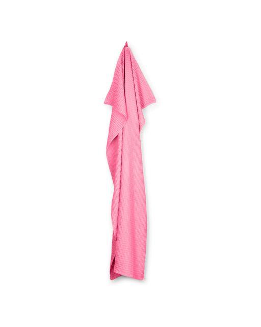 Waffelpiquee Handtuch soft pink