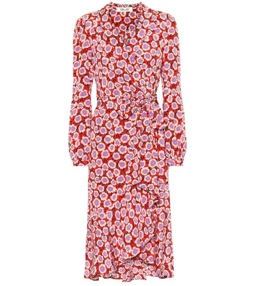 Diane von Furstenberg - Wickelkleid mit Allover Print