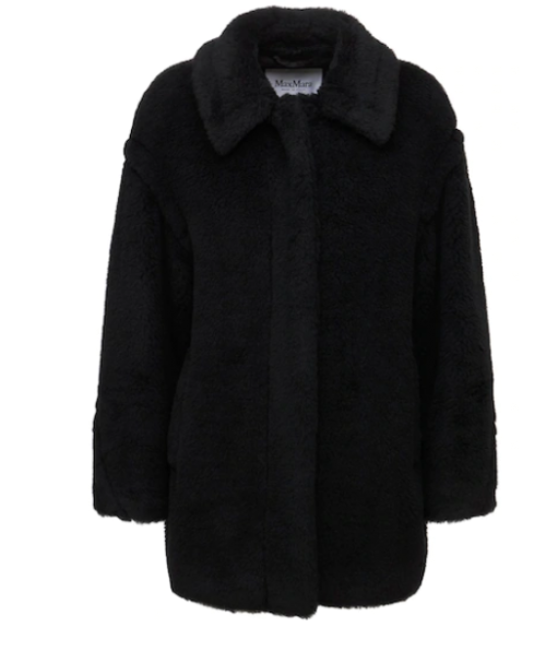 Max Mara - Teddyjacke black