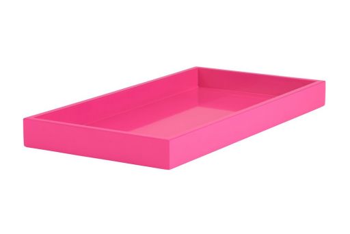 Spa Tablett S rechteckig hot pink