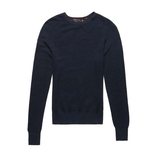 Superdry - Herren Premium City Crew Petrol Grit