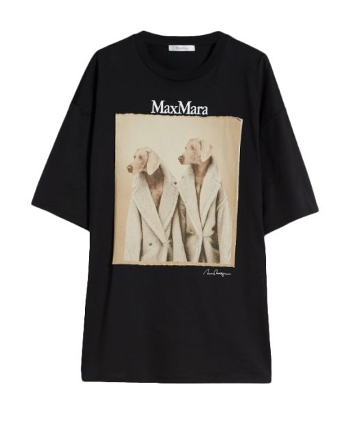 Max Mara - Oversized T-Shirt black