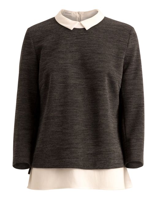 René Lezard - Jerseybluse - Zwei in einem Look
