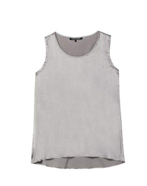 Luisa Cerano - Seidensatin Top greige