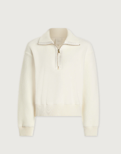 Varley - Plüschsweater off white