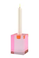 Vorschau: Dioptrics Kristallglas Kerzenhalter Höhe 11 cm rosa Vorschau: Dioptrics Kristallglas Kerzenhalter Höhe 11 cm rosa