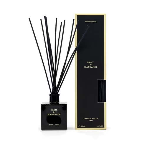 Cereria Molla - Diffuser Basil & Mandarin 100ml