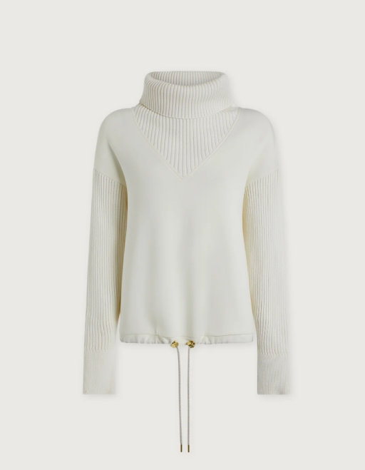 Varley - Hannah Cowl Neck Sweatshirt mit Wasserfallausschnitt