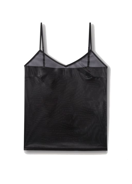 Luisa Cerano - Transparentes Top schwarz