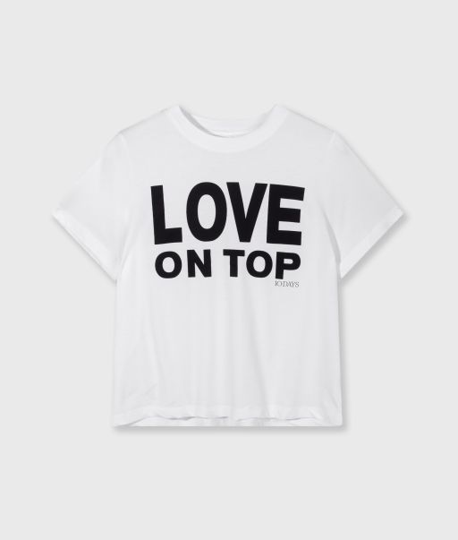 10 Days - T-Shirt "Love on top" weiß