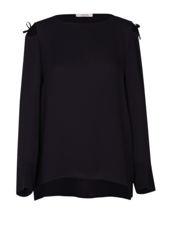 Dorothee Schumacher - Fluid Volume Bluse blau